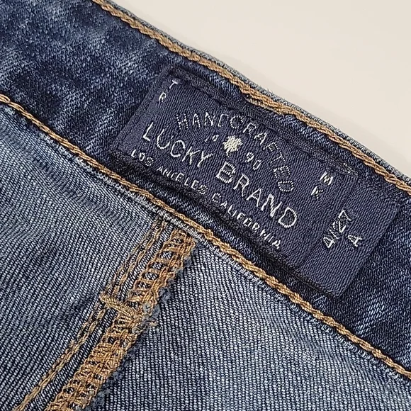 Lucky Brand Bridgette Skinny Jeans Size 4/27A - Picture 4 of 8
